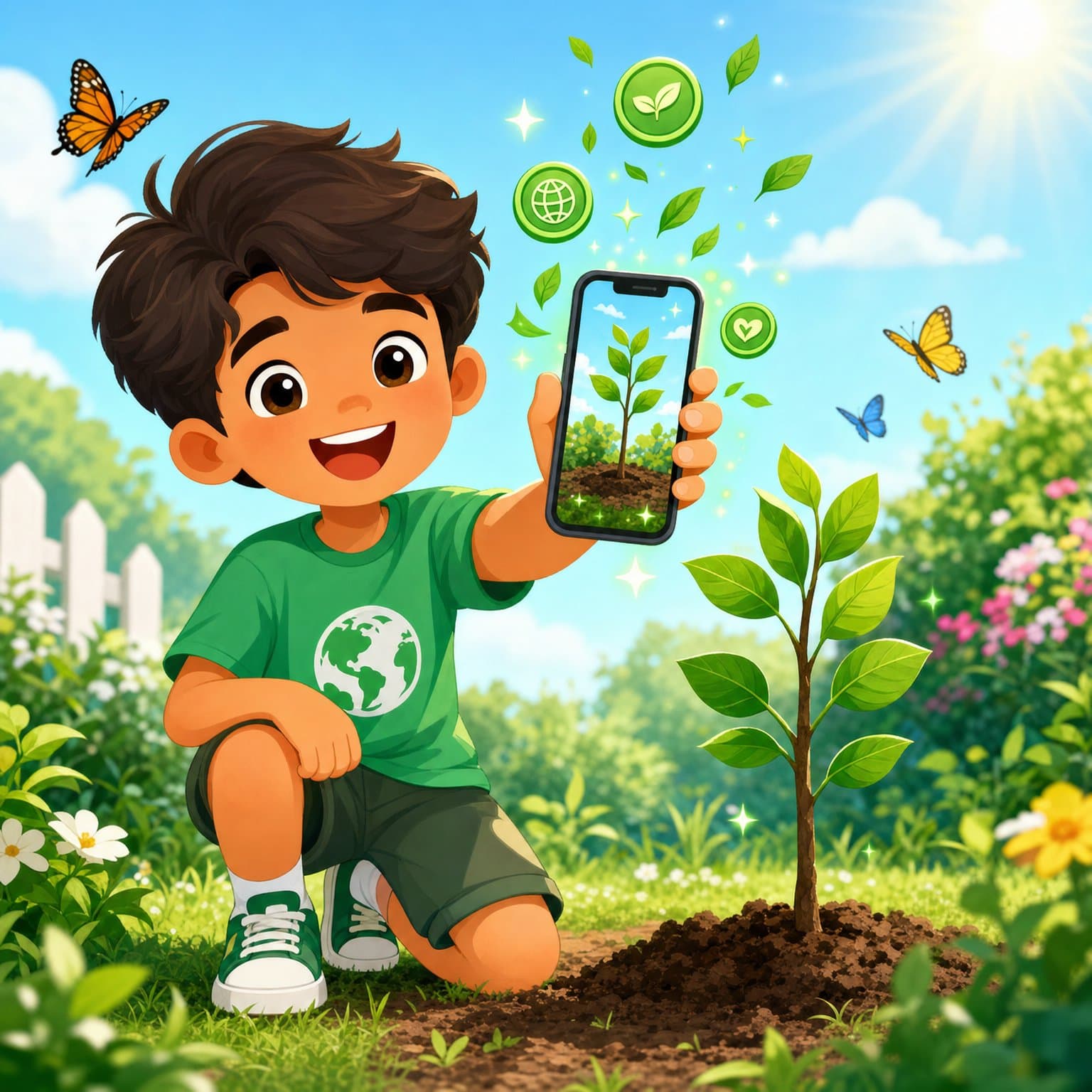 Real eco rewards for kids